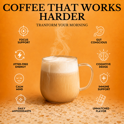 Flowstate - Focus Blend+, Functional Mushroom Coffee (Instant)